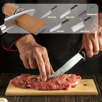High-Quality Knife Sharpener with Diamond Roller