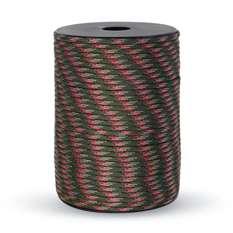 100m Survival Paracord – 9-Strand 550 Paracord Rope for Outdoor Activities and Crafts