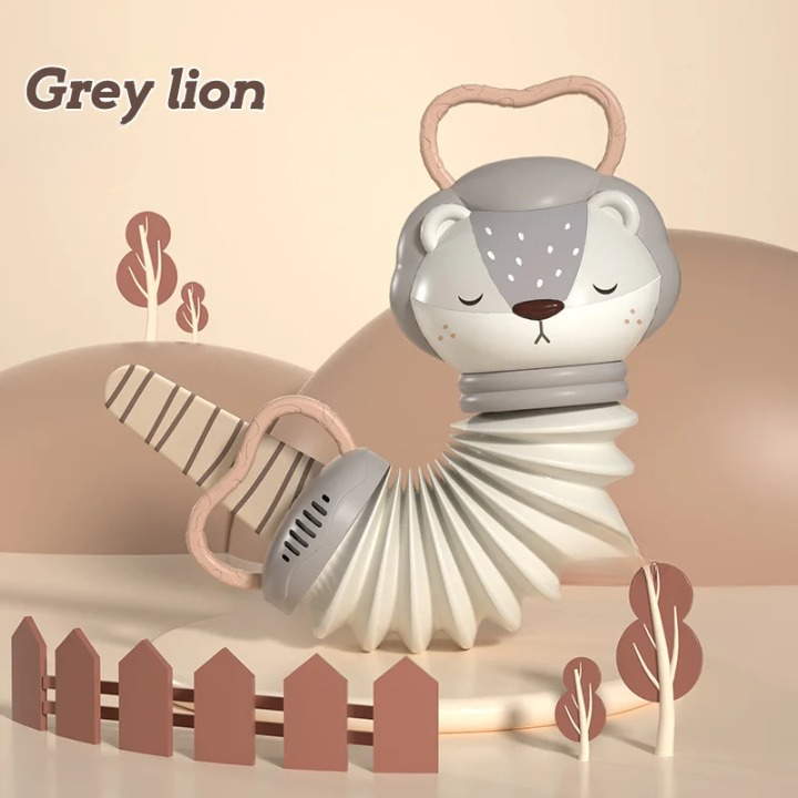 2-in-1 Baby Accordion and Rattle - Promote Sensory Development with Soothing Sounds