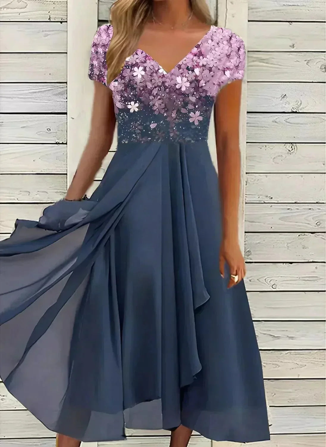 Women's Cocktail Festive Dress | Chiffon
