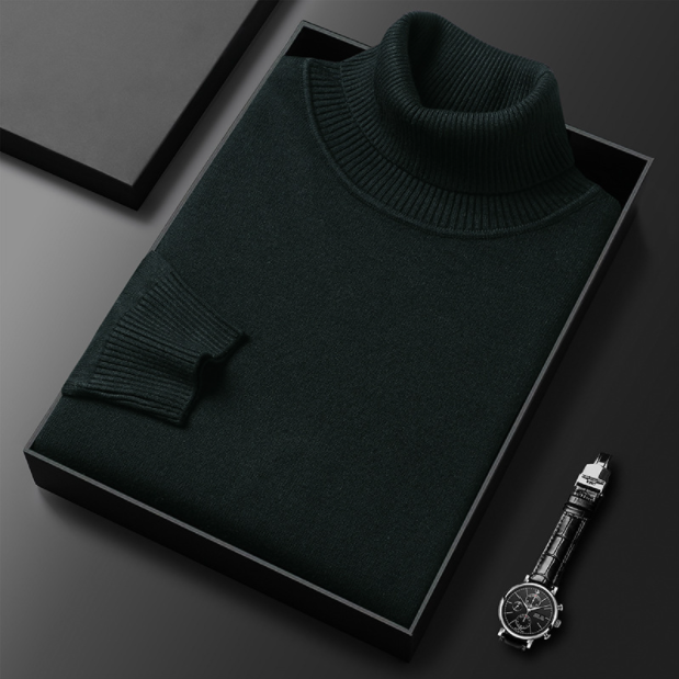 Men's Turtleneck Sweater | Warm