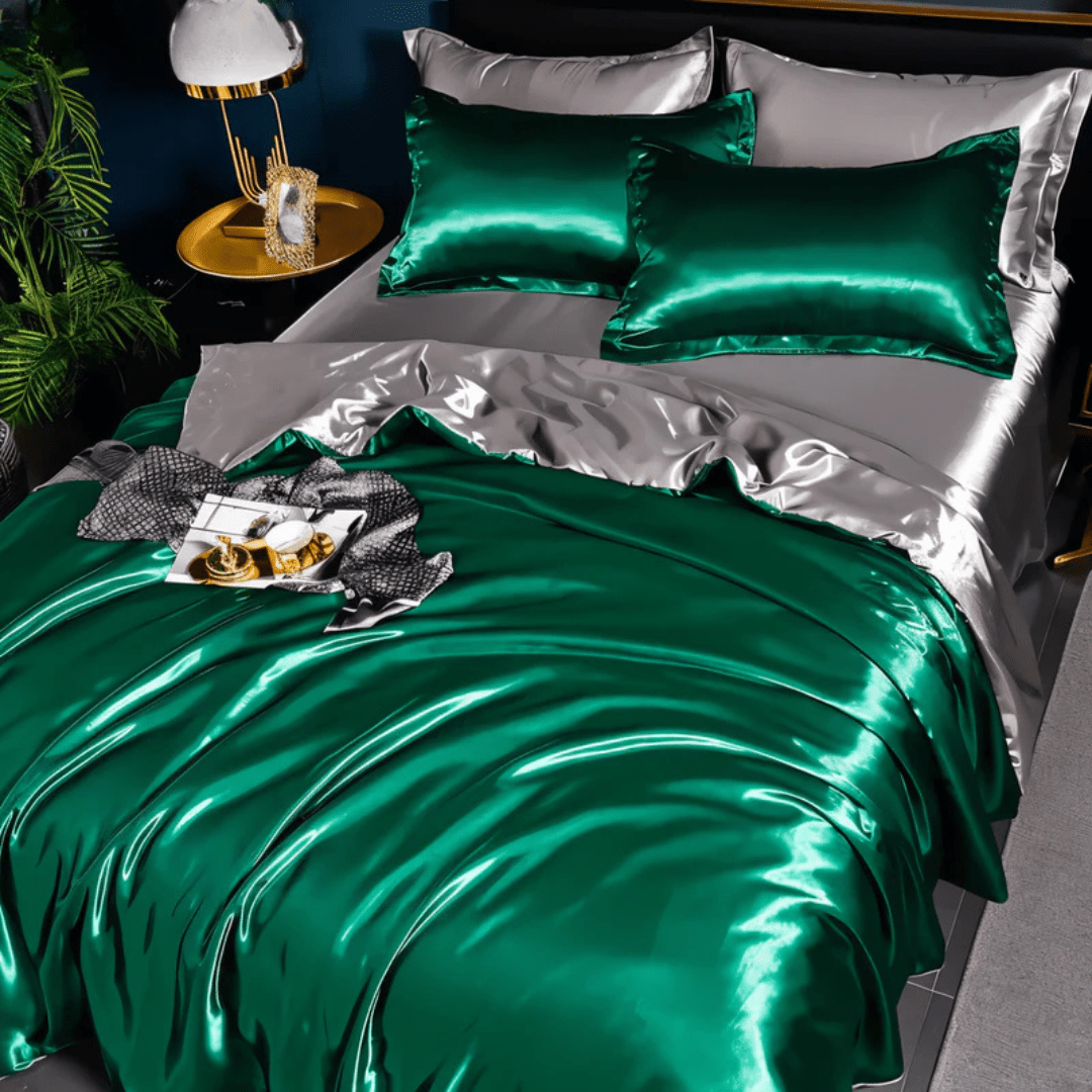 Premium Silk Bedding Set for Unmatched Comfort
