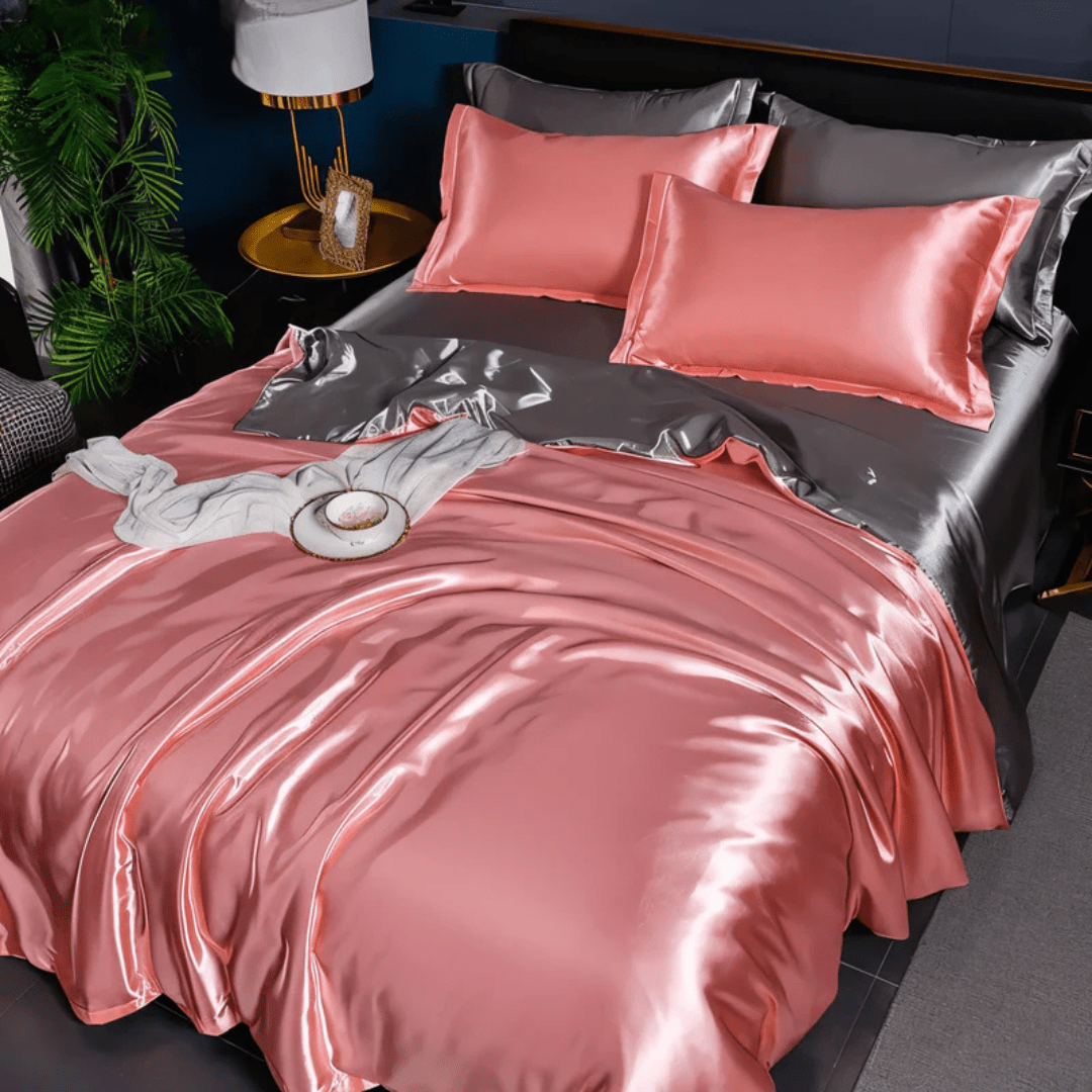 Premium Silk Bedding Set for Unmatched Comfort