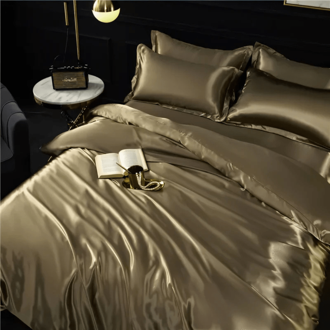Premium Silk Bedding Set for Unmatched Comfort