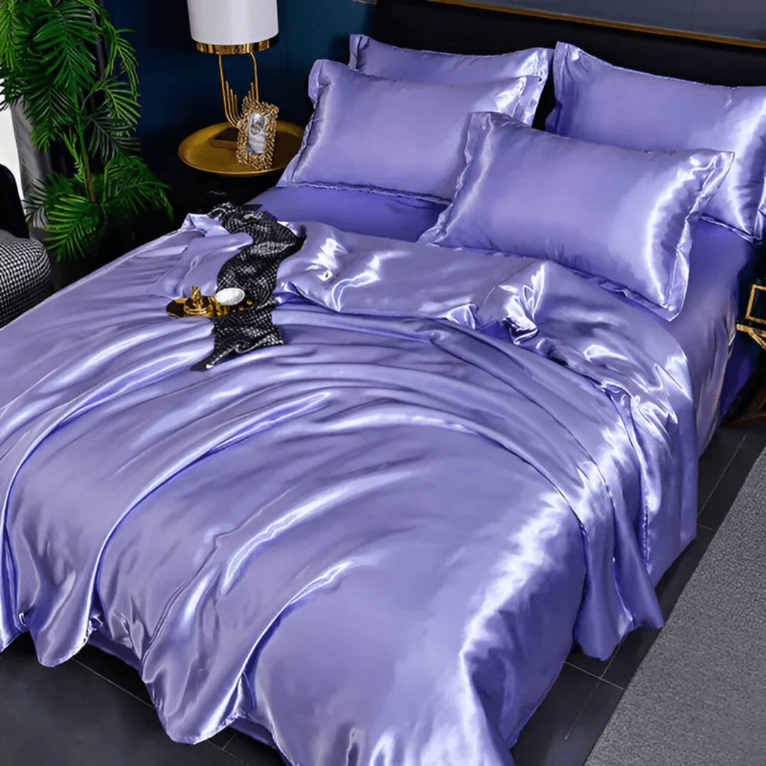 Premium Silk Bedding Set for Unmatched Comfort