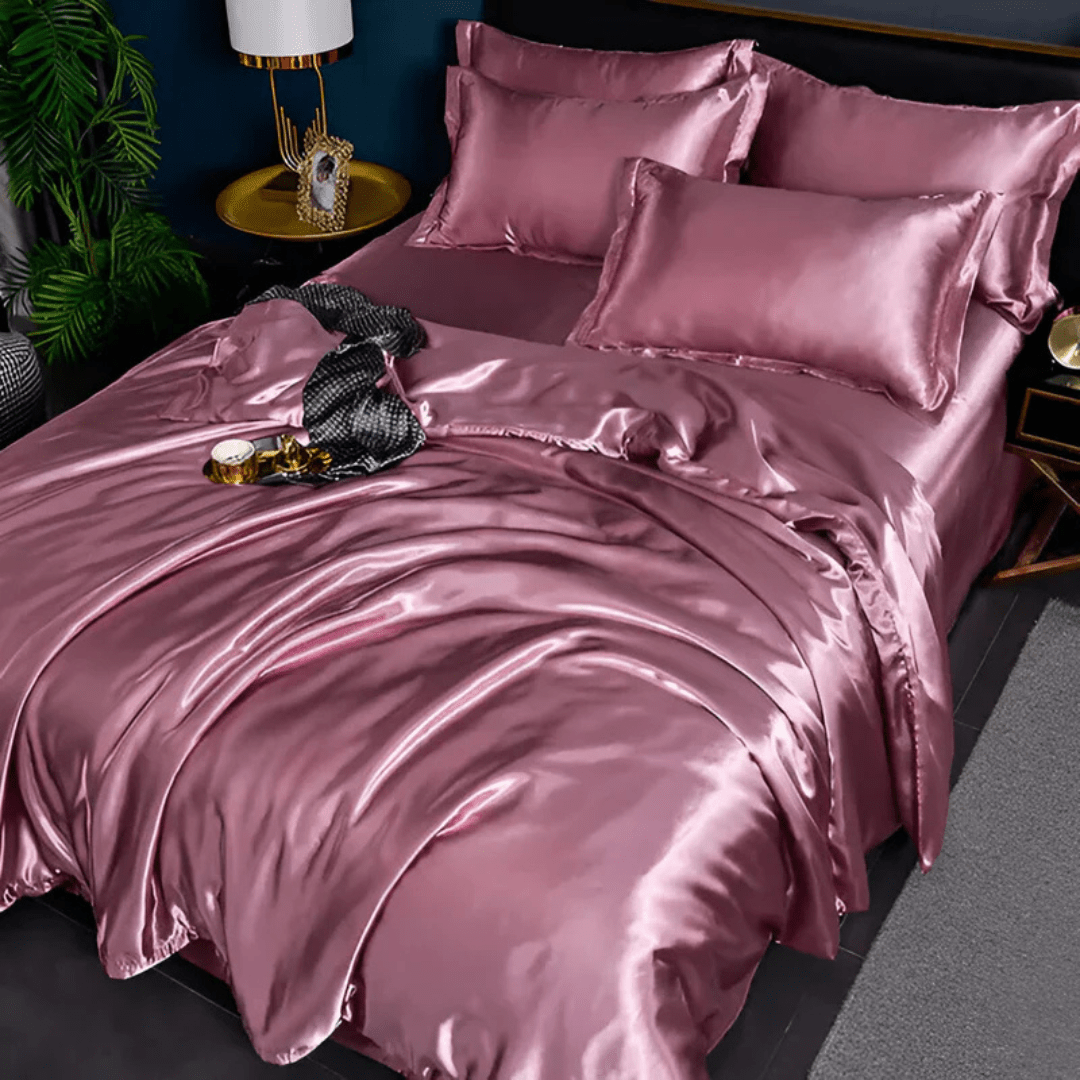 Premium Silk Bedding Set for Unmatched Comfort
