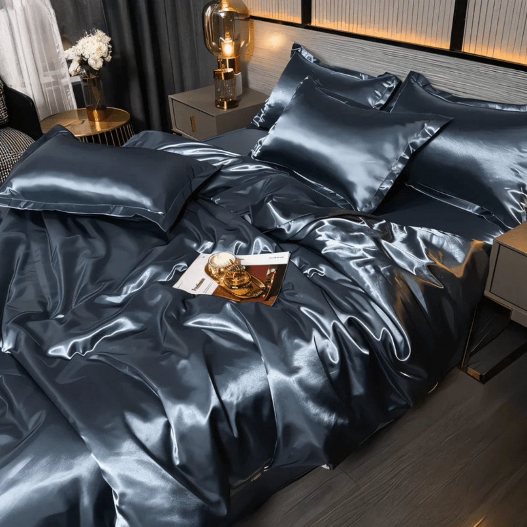 Premium Silk Bedding Set for Unmatched Comfort