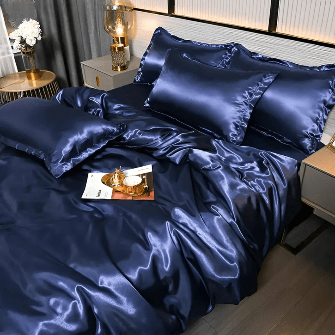 Premium Silk Bedding Set for Unmatched Comfort