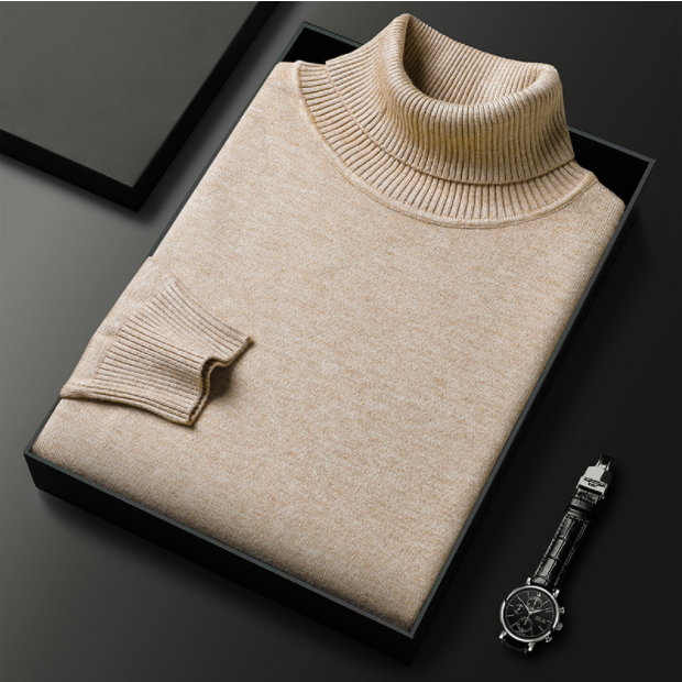Men's Turtleneck Sweater | Warm