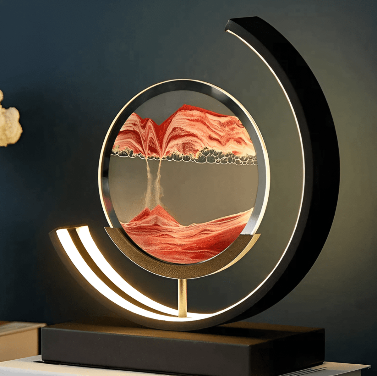 Relaxing Sand Flow and Ambient Lighting