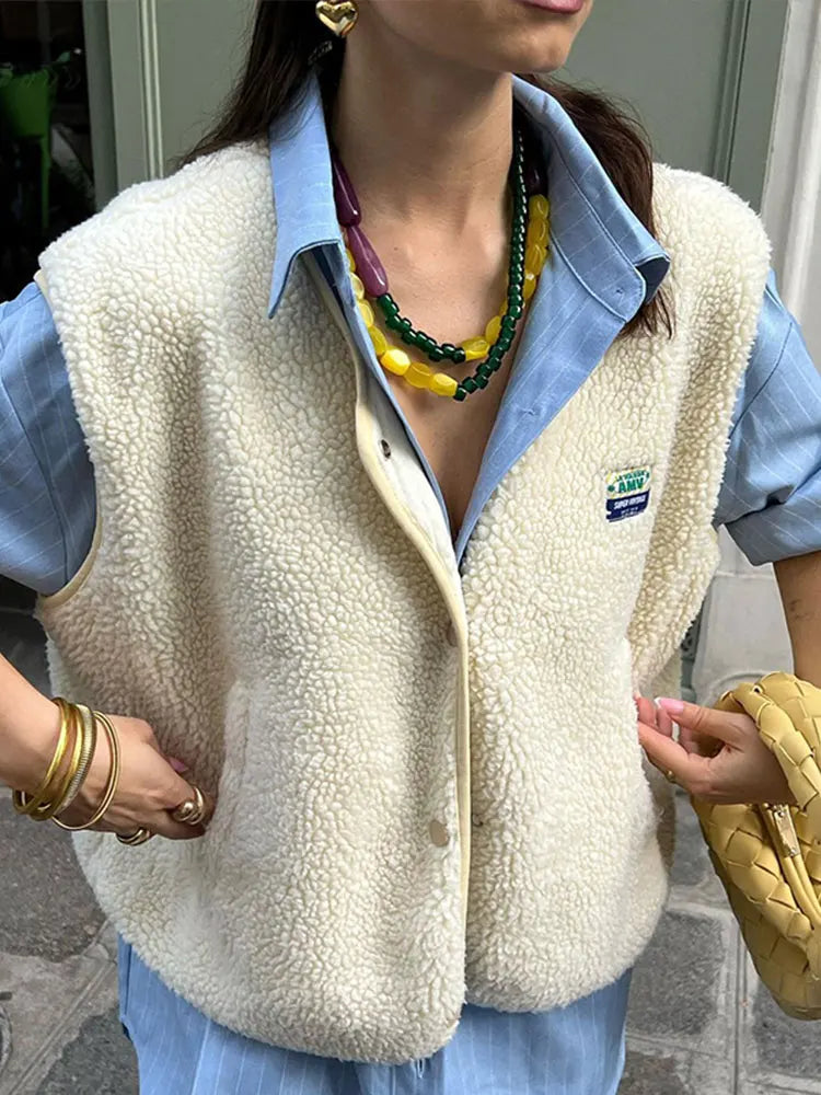 Women's Teddy Vest | Short