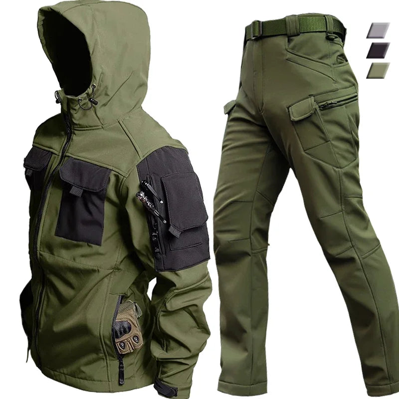 Men's Warm Winter Jacket and Pants | Waterproof
