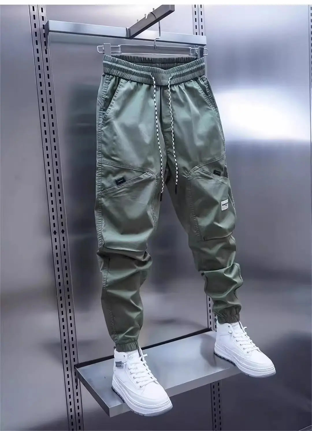 Men's Cargo Jogging Pants | with Drawstring