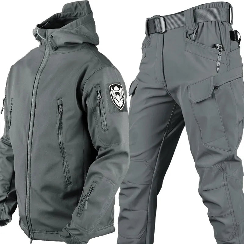 Men's Waterproof Winter Jacket and Pants | Softshell