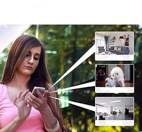 1080P Compact Security Camera with Motion Detection and Mobile App Control