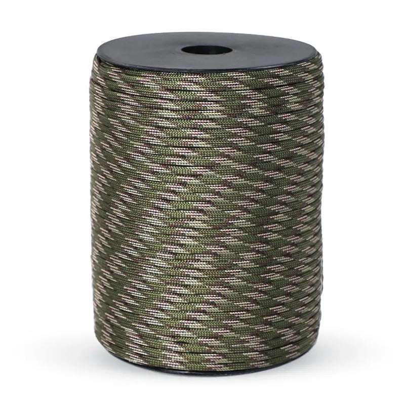 100m Survival Paracord – 9-Strand 550 Paracord Rope for Outdoor Activities and Crafts