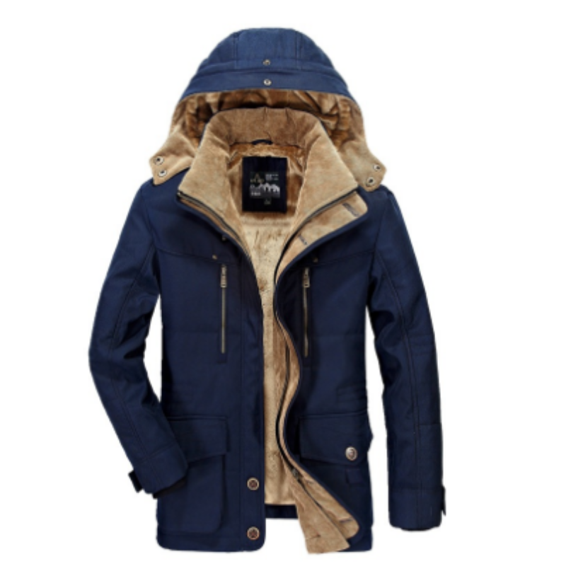 Men's Long Winter Jacket | Warm
