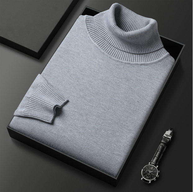Men's Turtleneck Sweater | Warm