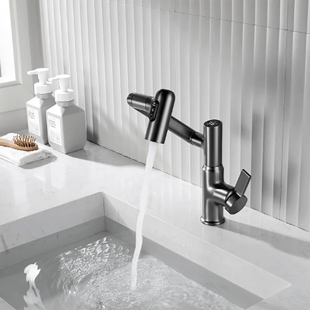360° Swivel Kitchen Faucet – Modern and Elegant Design for Contemporary Homes