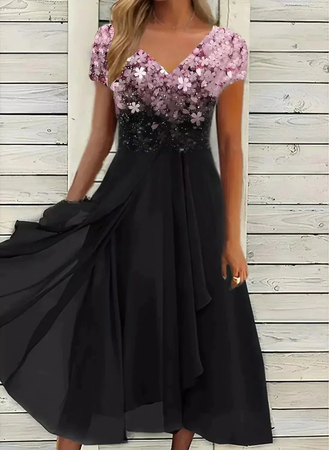 Women's Cocktail Festive Dress | Chiffon