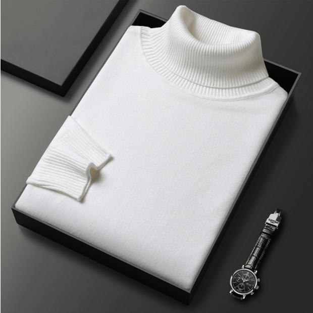 Men's Turtleneck Sweater | Warm