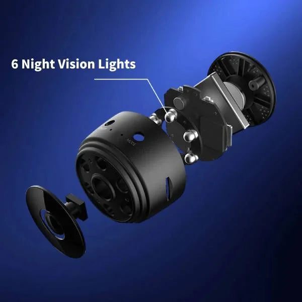 360-Degree Wireless Backup Camera | Waterproof with Infrared Night Vision & Motion Detection | Perfect for Motorhomes and Trailers