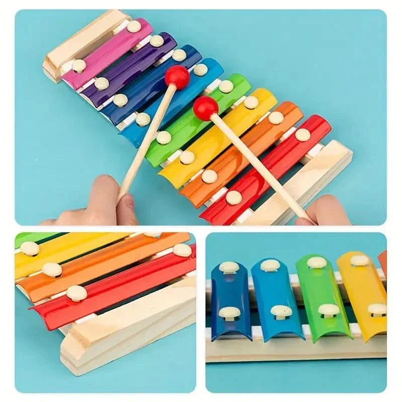 5-in-1 Educational Play Set – Fostering Creative Development for Babies Aged 6 Months and Up
