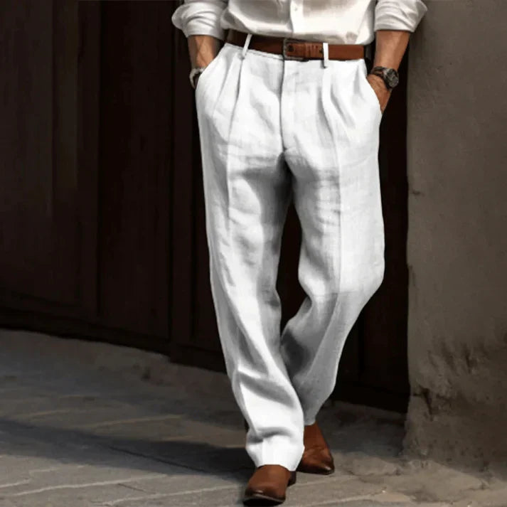 Men's Elegant Vintage Trousers | Long