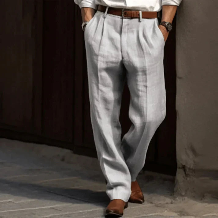 Men's Elegant Vintage Trousers | Long