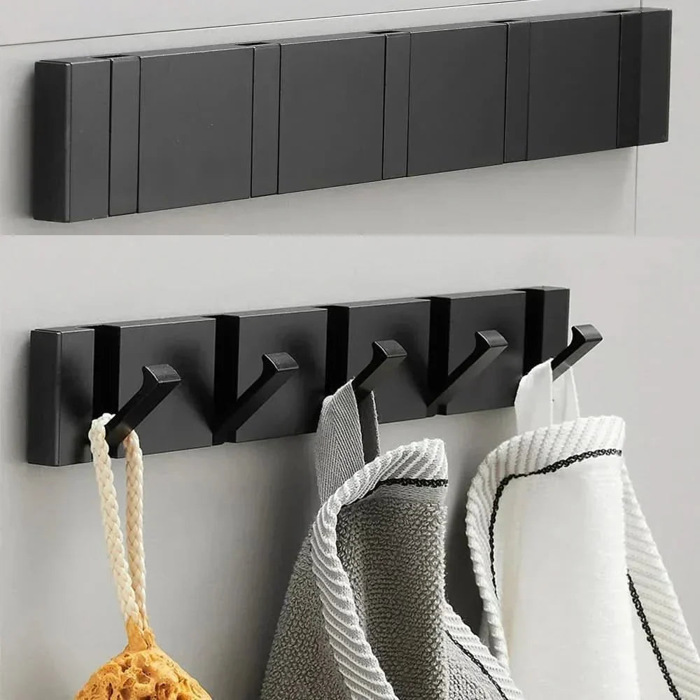 Stylish Wall Hook with Collapsible Design for Efficient Space Organization