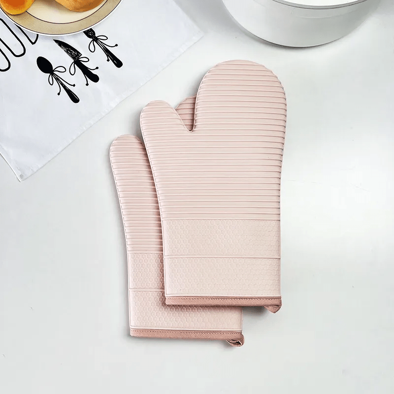 Heat-Resistant Non-Slip Silicone Oven Gloves for Ultimate Protection