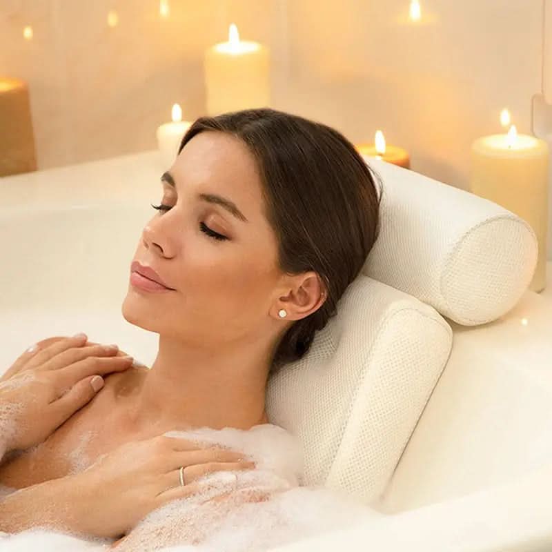 Comfortable Ergonomic Bath Pillow – Enhance Your Luxurious Bathing Experience