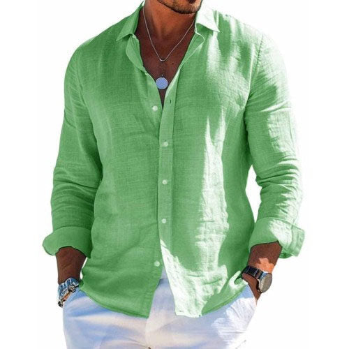 Men's Collar Casual Shirt | Long Sleeve