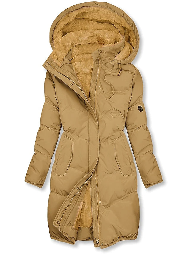 Women's Long Winter Jacket | Warm